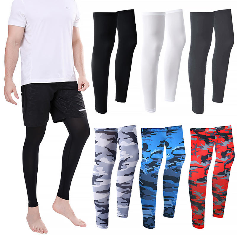 Cycle Gear - Summer Running Cycling Legs Sleeve Ice