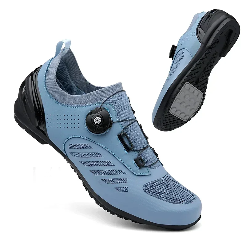 Road Bike Cleats - ACKOOR Lock-Free Cycling Shoes Flat Pedal