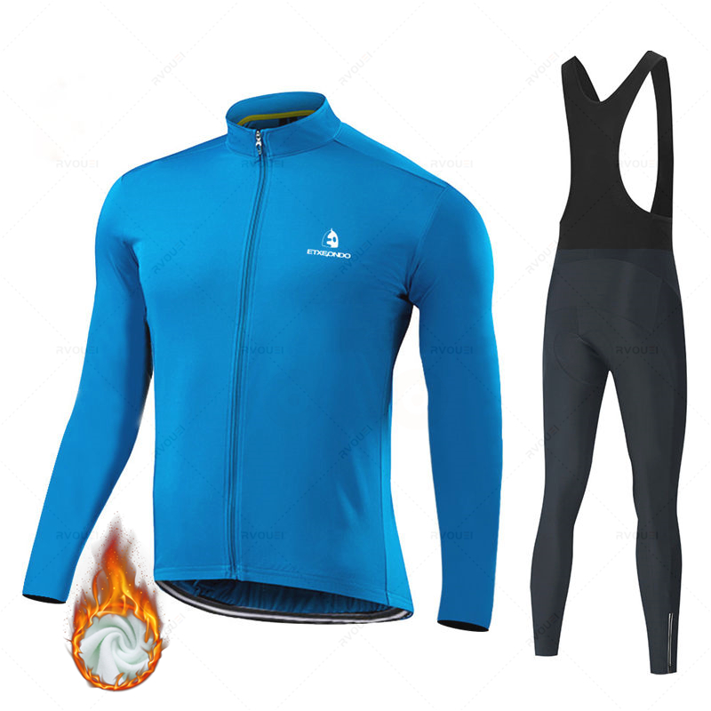 Cycling Gear Pack - New 2026 Winter Fleece Pro Wielertrui