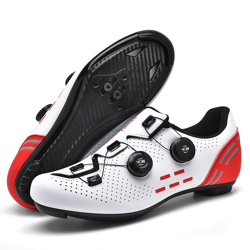 Road Bike Cleats - Speed Cycling Sneakers Road Bike Shoes