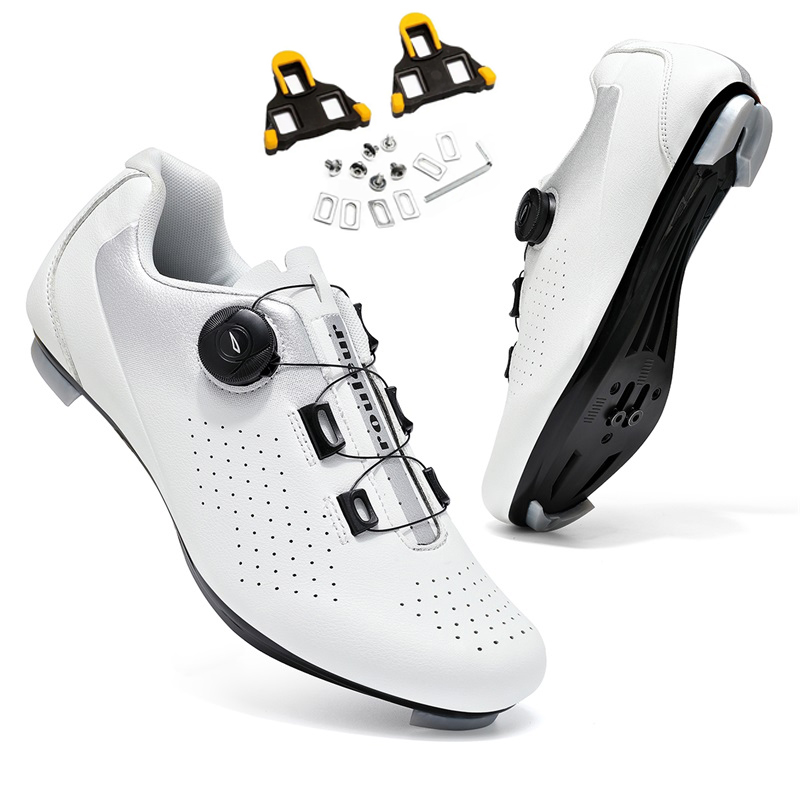 Road Bike Cleats - Road Cycling Shoes Flats Cleats Shoes