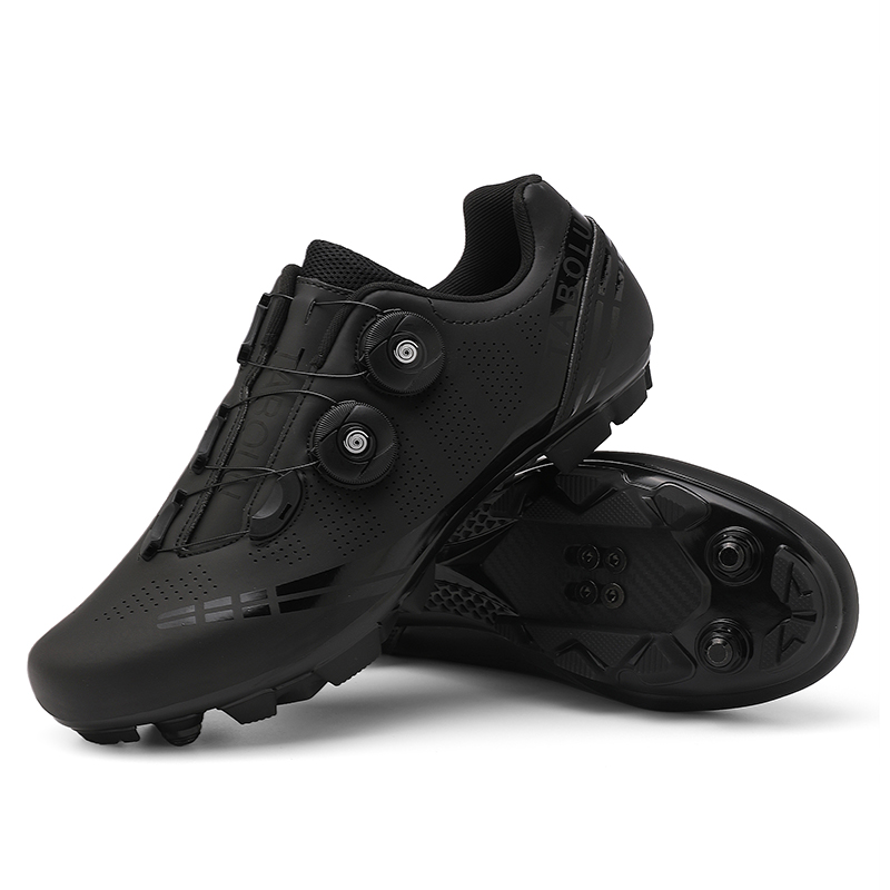 Road Bike Cleats - Cycling Flat MTB Shoes Mountain Sneakers