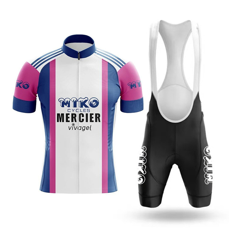 Cycling Gear Outfit - Mercier Miko Vivagel Retro Cycling Jersey