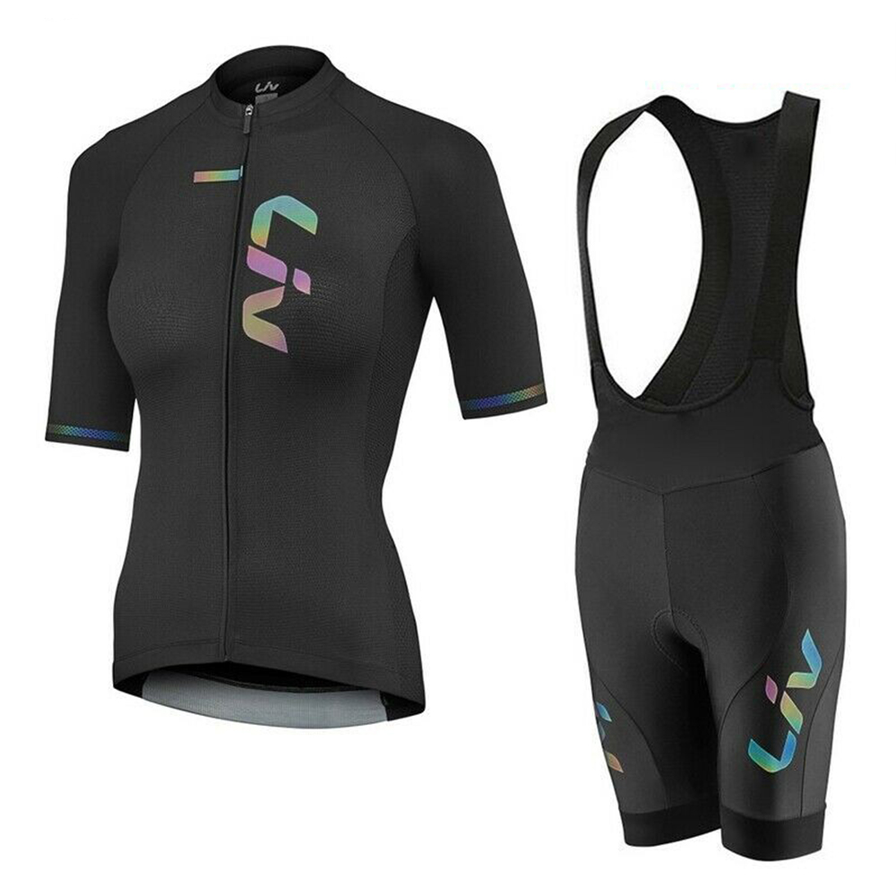 Cycling Gear Outfit - LIV Summer Cycling Jersey Bib Shorts