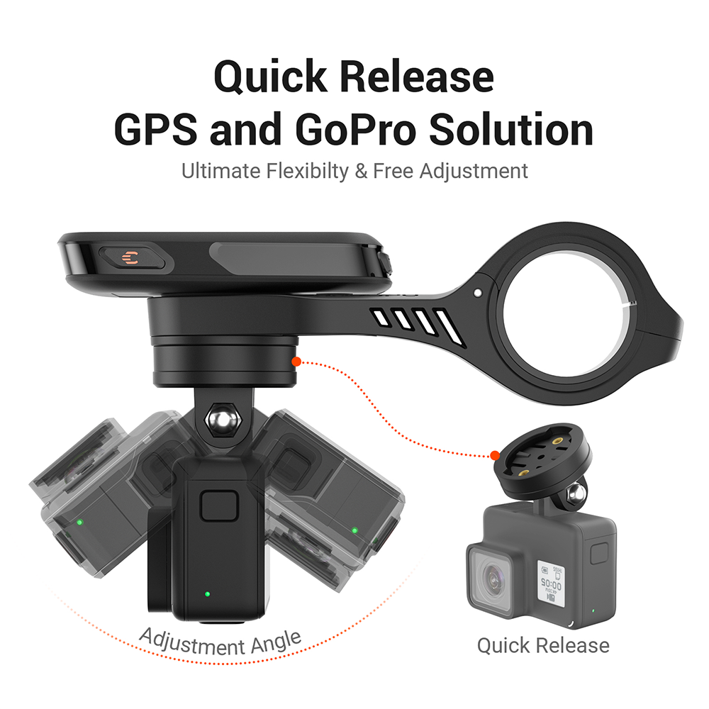 COOSPO Bike Computer Out Front - Cycling Gear Mount review and price