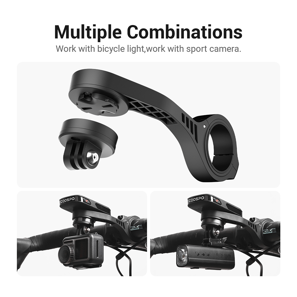 COOSPO Bike Computer Out Front - Cycling Gear Mount review and price