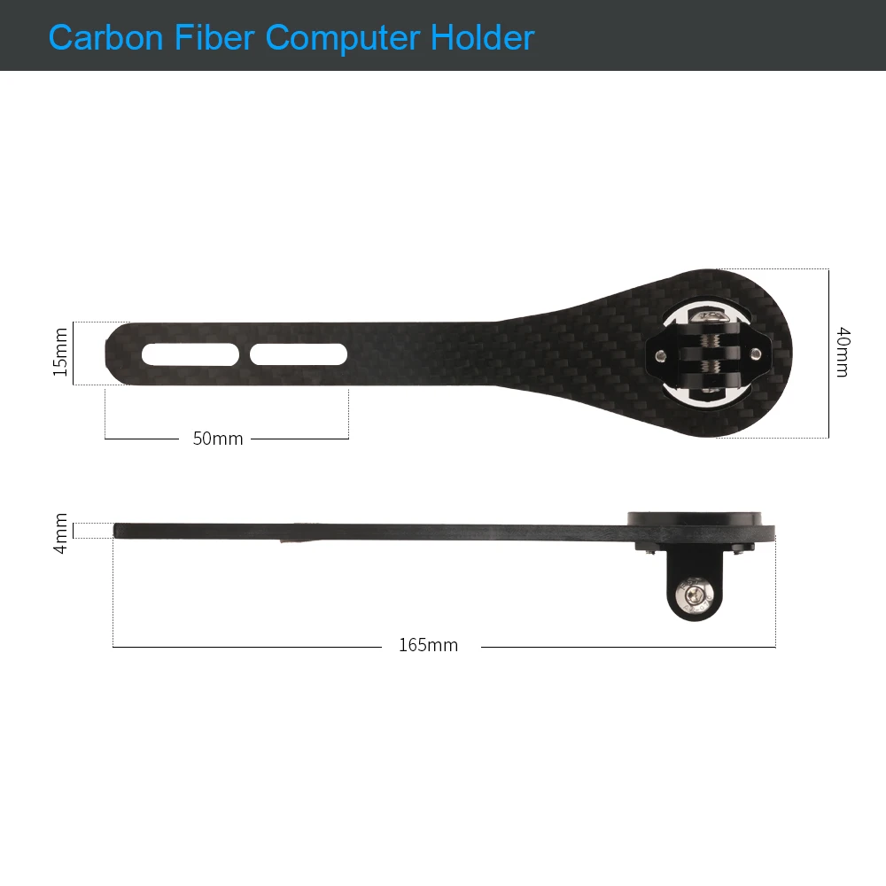 RIRO Carbon Fiber Bike Compute - Cycling Gear Mount review and price