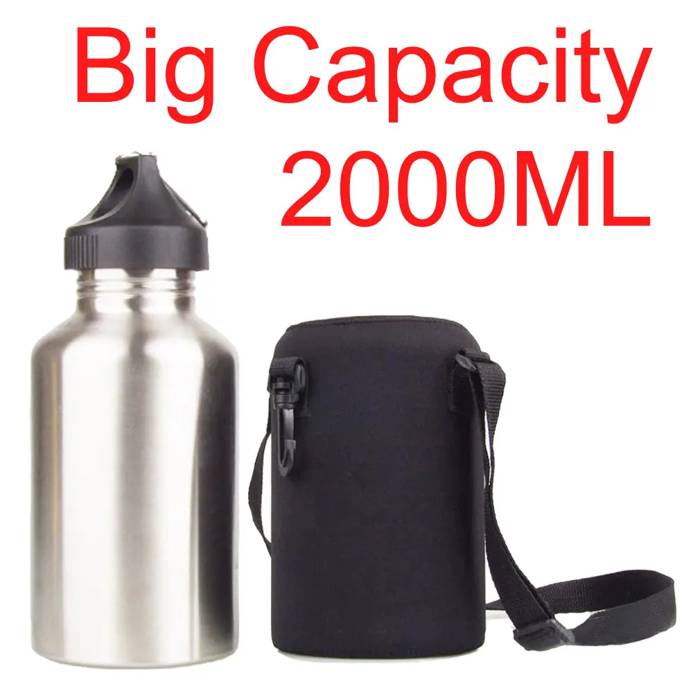 2000ML Sport Water Bottle Set  - Cycling Gear Pack review and price