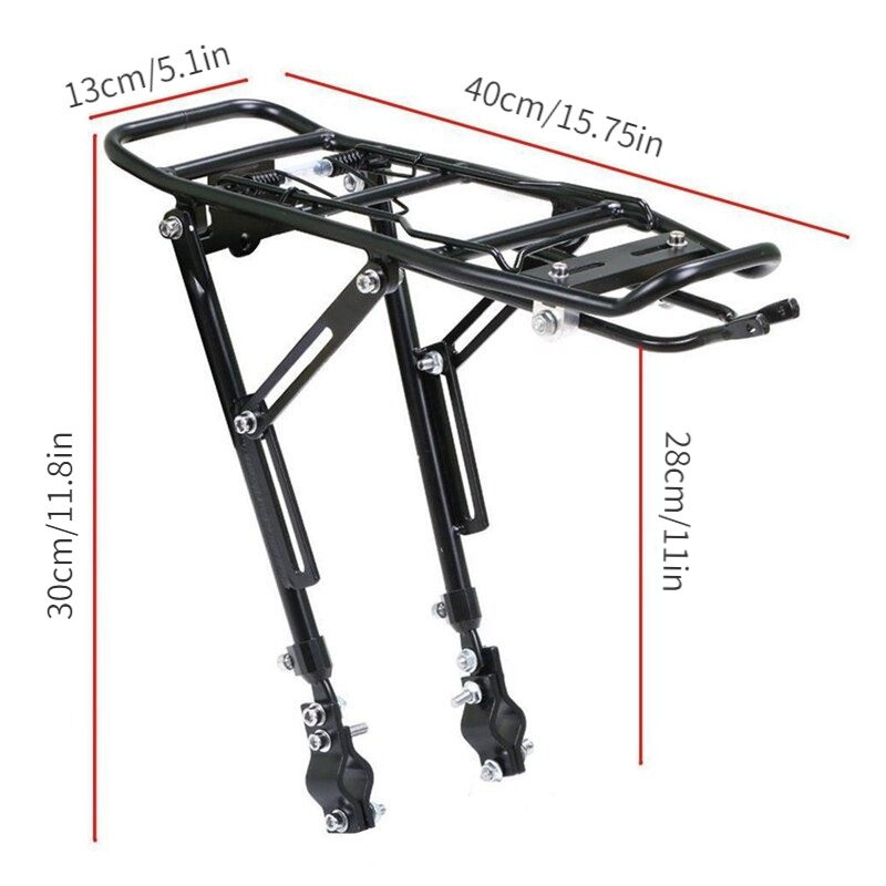 1PC Alloy Rear Bicycle  Rack C - Cycling Gear Pack review and price