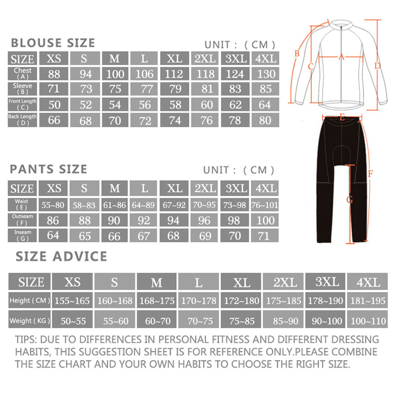 New 2026 Winter Fleece Pro Wie - Cycling Gear Pack review and price
