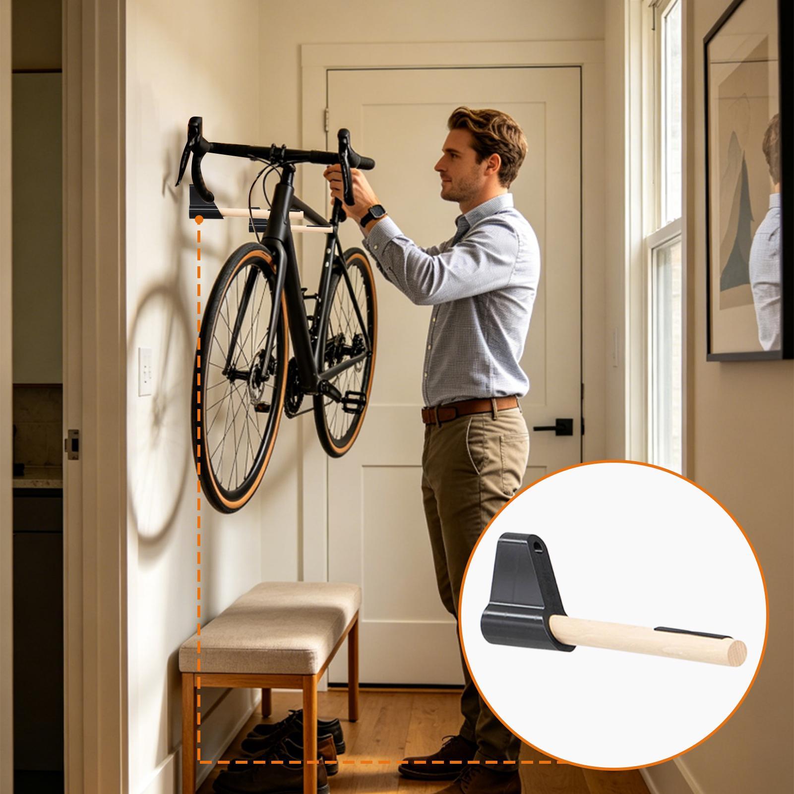 Wall-Mounted Bike Rack-Horizon - Cycling Gear Organizer Wall review and price