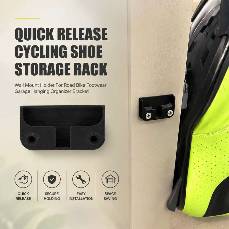 Quick Release Cycling Shoe Sto - Cycling Gear Organizer Wall review and price