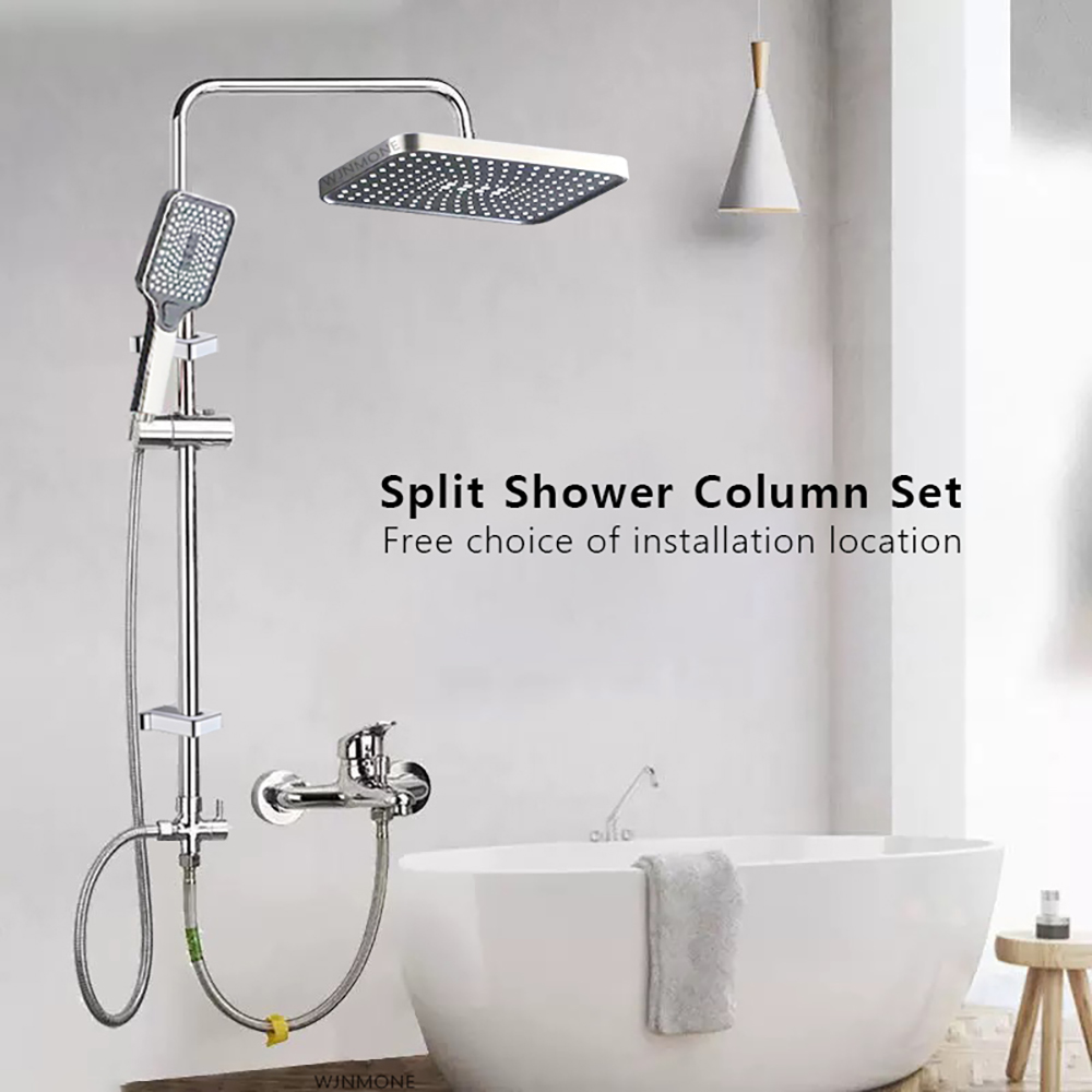 Split Shower Column Set Bathro - Head Racket Boom review and price
