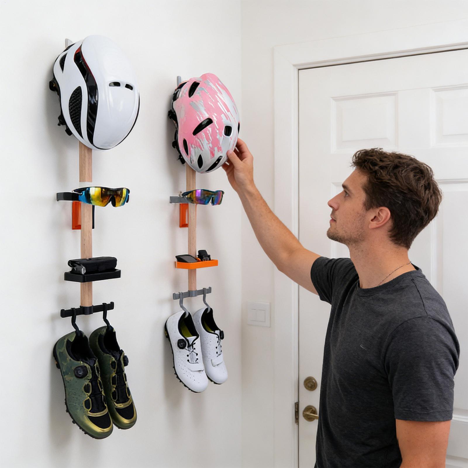 Vertical Cycling Gear Organize - Cycling Gear Organizer Wall review and price