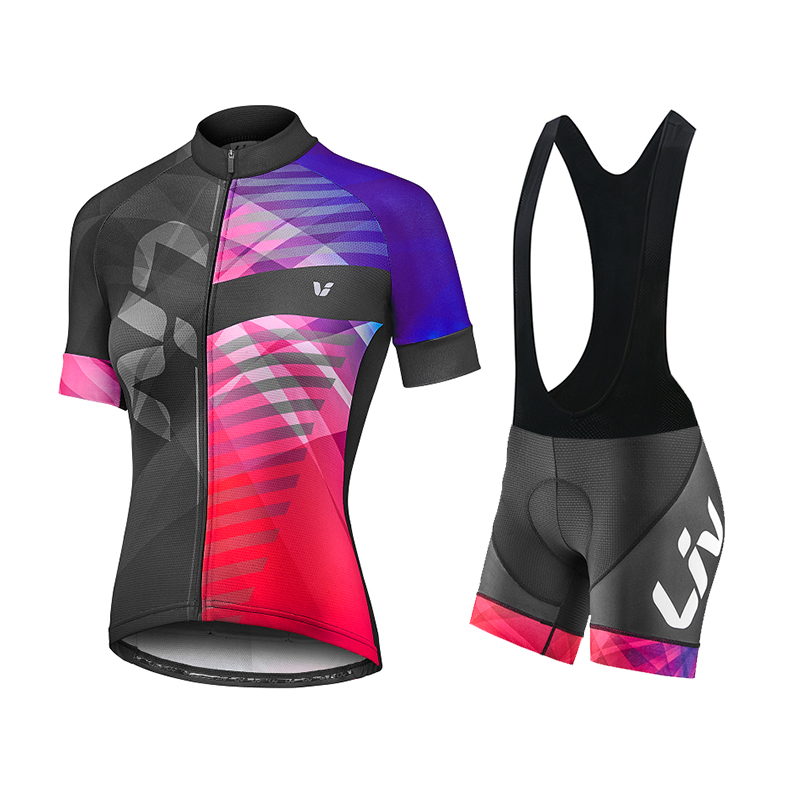 LIV Summer Cycling Jersey Bib  - Cycling Gear Outfit review and price
