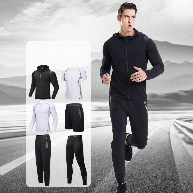 Luluesses Men's 6-Piece Sports - Cycling Gear Outfit review and price